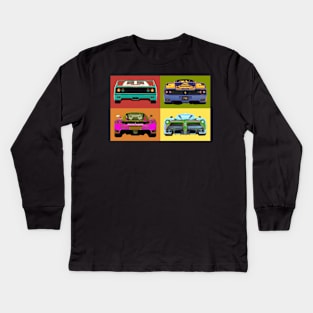 Ferrari Pop Art Kids Long Sleeve T-Shirt